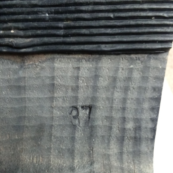 Burberry Distressed Fabric Wood Mules/Clogs 37/7 - Picture 8 of 8